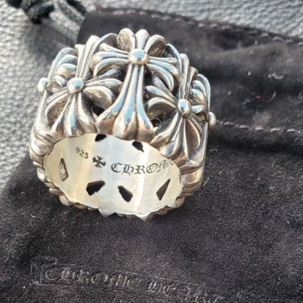 Chrome Hearts Cementery Ring 10.5
